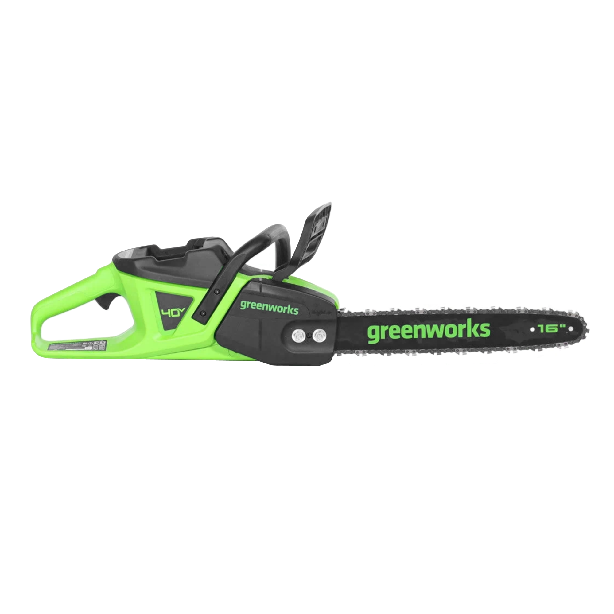 Пила аккумуляторная цепная Greenworks 40 см 40V GD40CS20X 2008807, 2 кВт, бесщёточная, без АКБ и ЗУ
