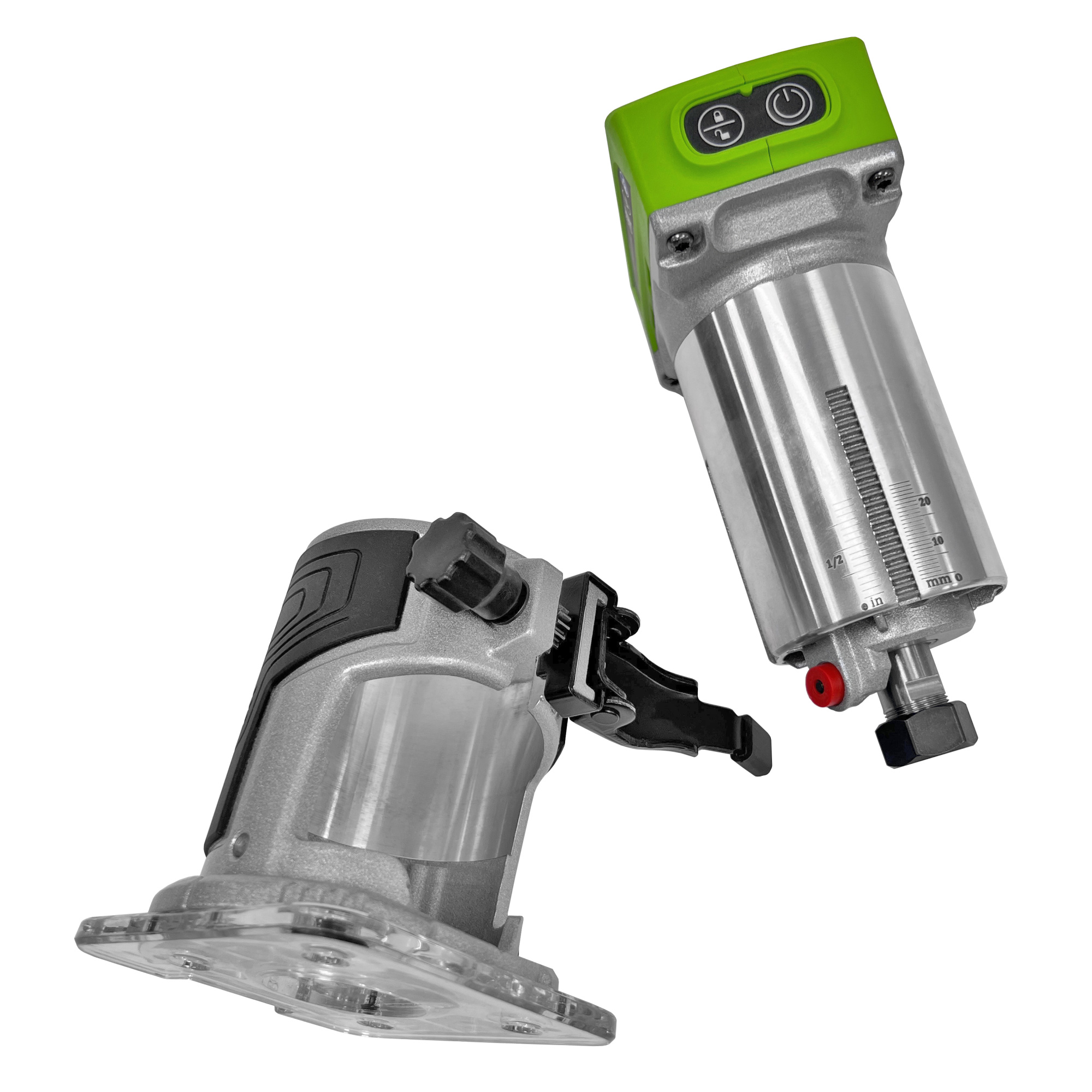 Фрезер аккумуляторный Greenworks 24V G24RO 3502507, бесщеточный, без АКБ и ЗУ