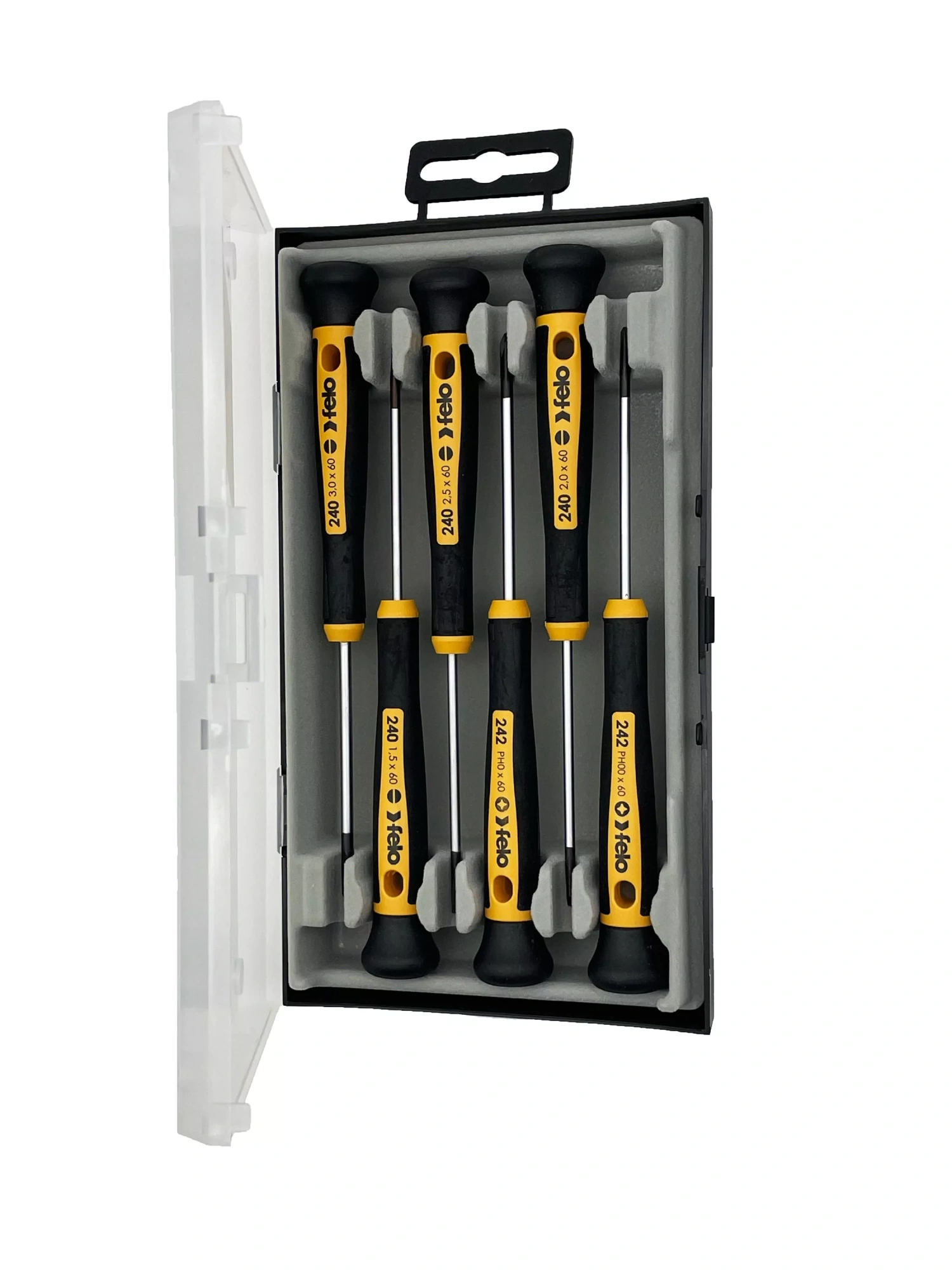 Набор отверток для точных работ 6 шт., серия 240 FELO 240 961 66