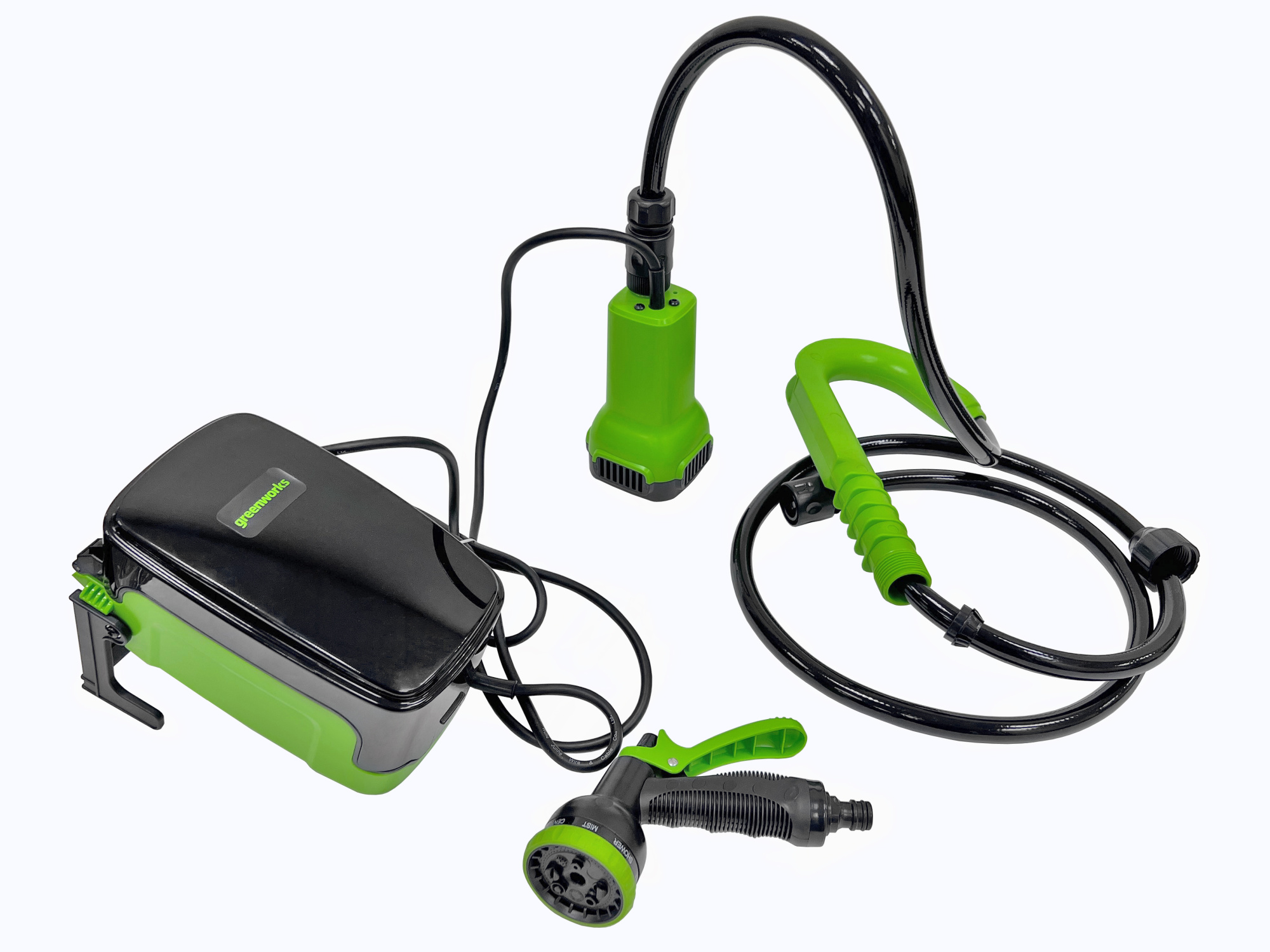 Насос для полива из бочки аккумуляторный Greenworks 24V G24SWP 3401007, без АКБ и ЗУ
