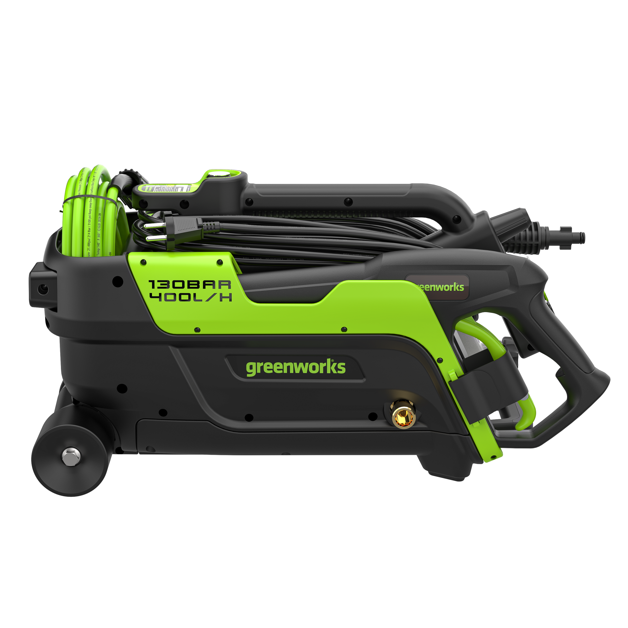 Мойка высокого давления 130 бар 1700 Вт электрическая Greenworks PW5130