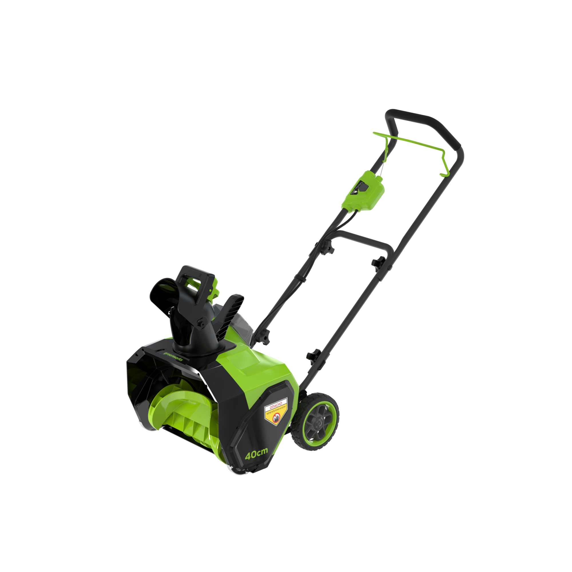 Снегоуборщик аккумуляторный Greenworks 40 см 40V GD40ST40 2603607, без АКБ и ЗУ