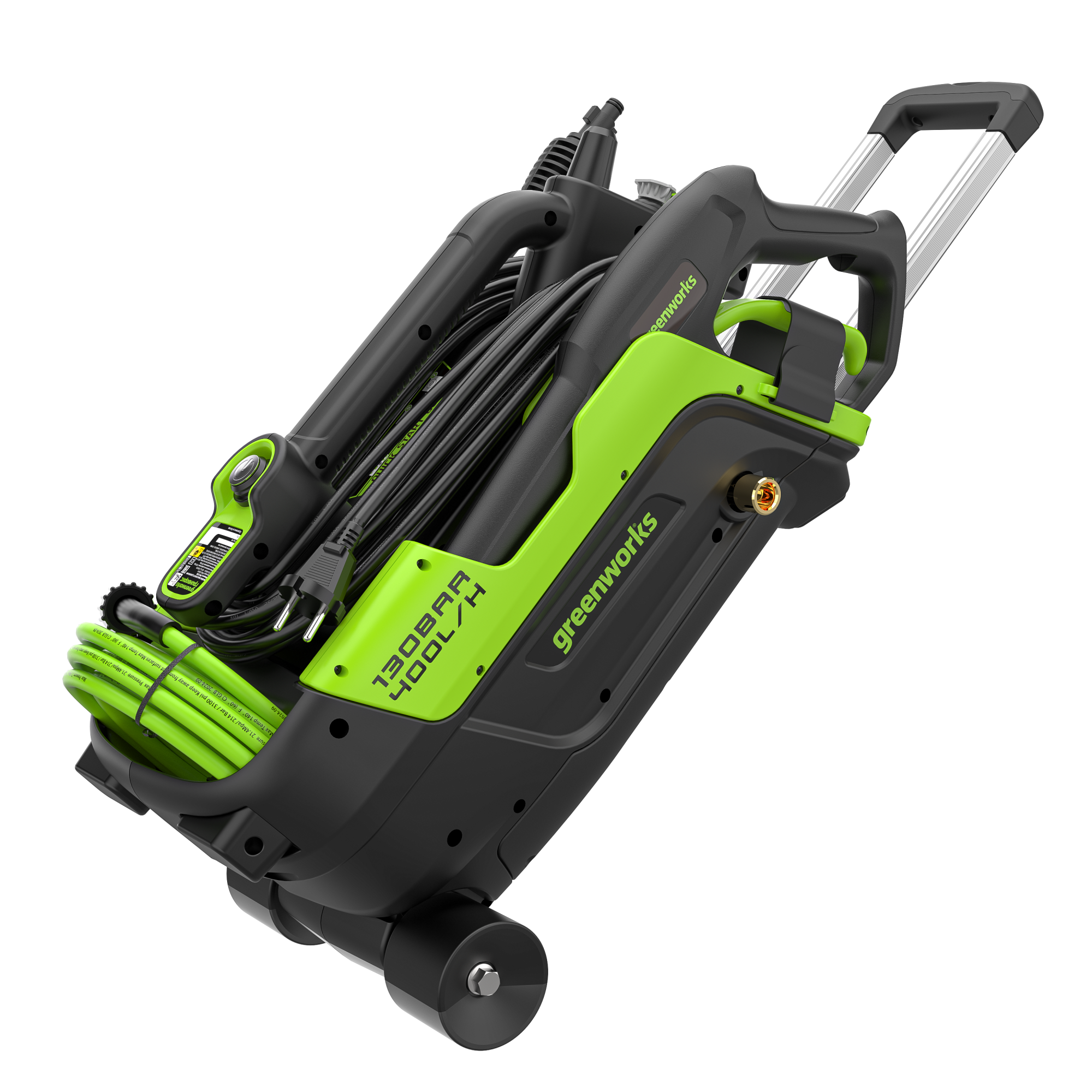 Мойка высокого давления 130 бар 1700 Вт электрическая Greenworks PW5130