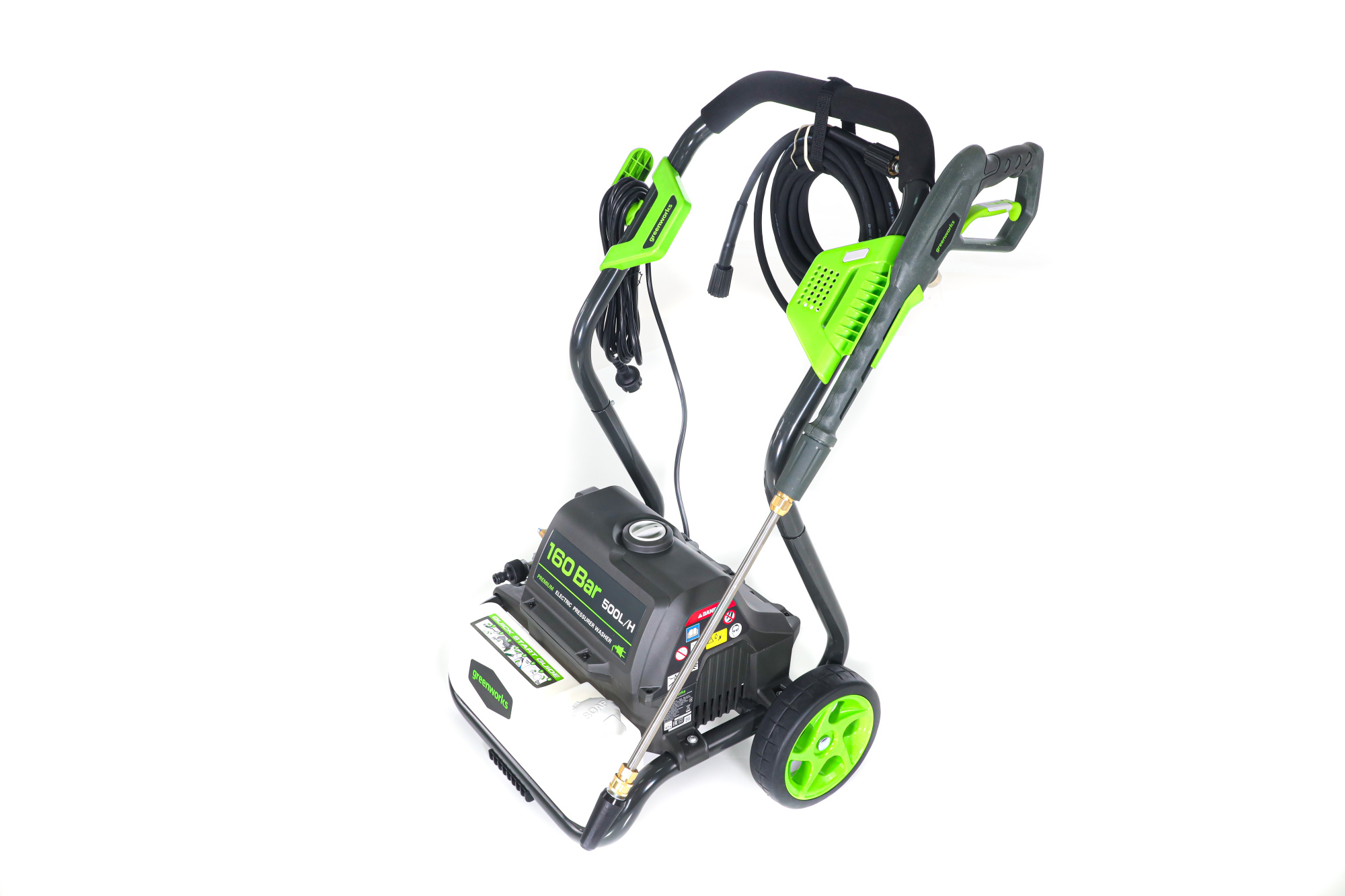 Мойка высокого давления Greenworks 160 бар GPWG8II 2800W 5106807
