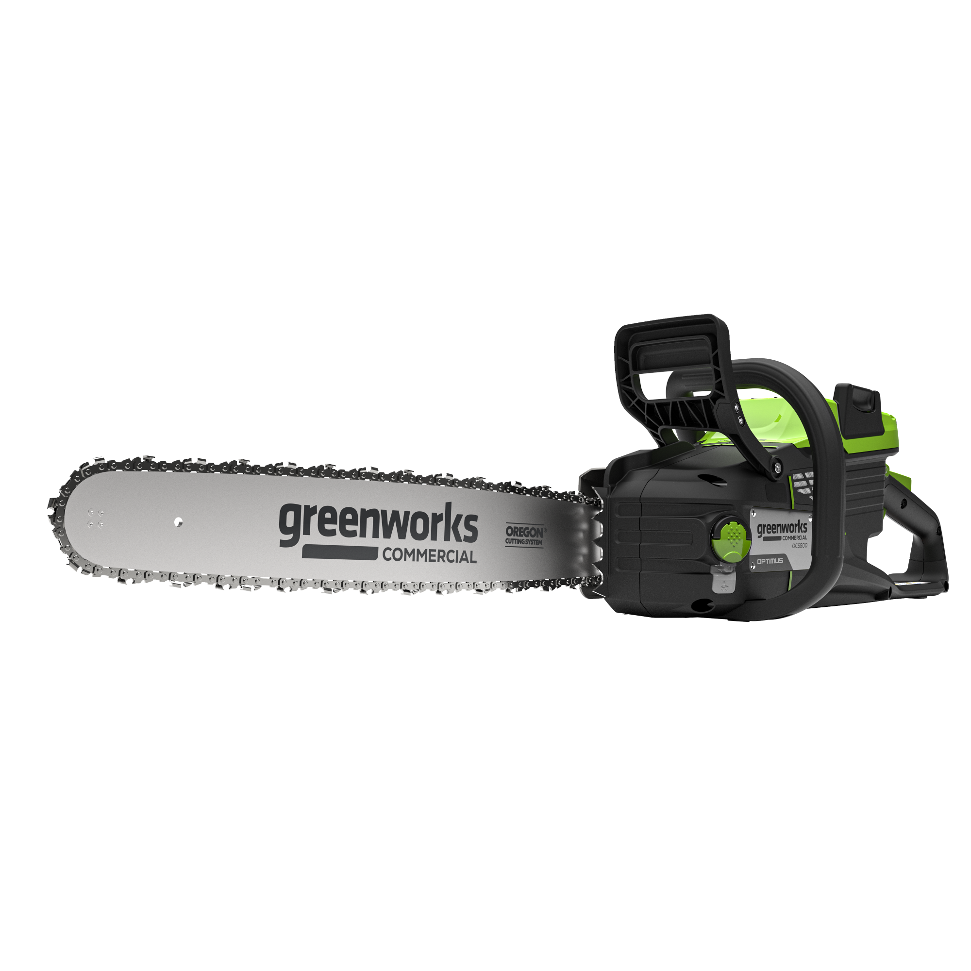 Пила цепная 40 см (3 кВт) аккумуляторная Greenworks 82V OCS500, бесщёточная, без АКБ и ЗУ