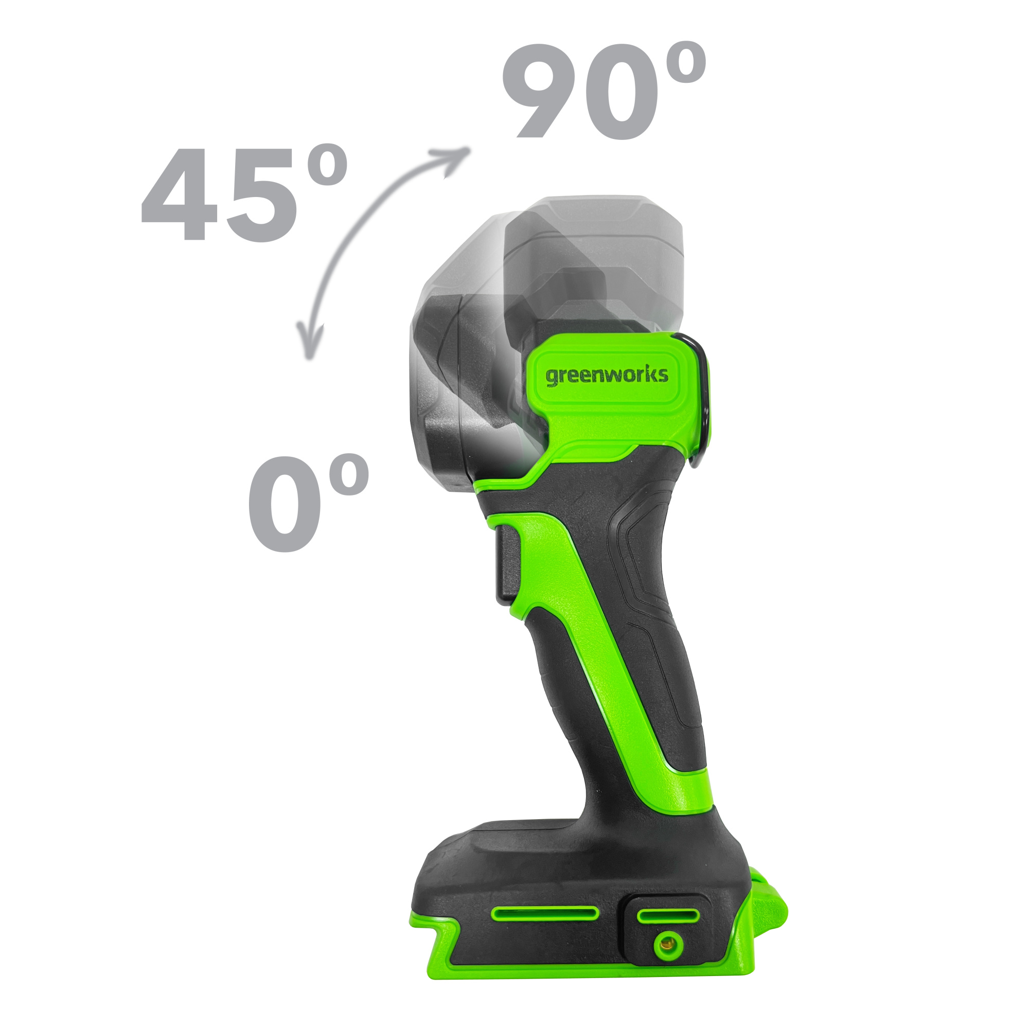 Фонарь аккумуляторный светодиодный (200 лм) Greenworks 24V G24SL200 3502407, без АКБ и ЗУ