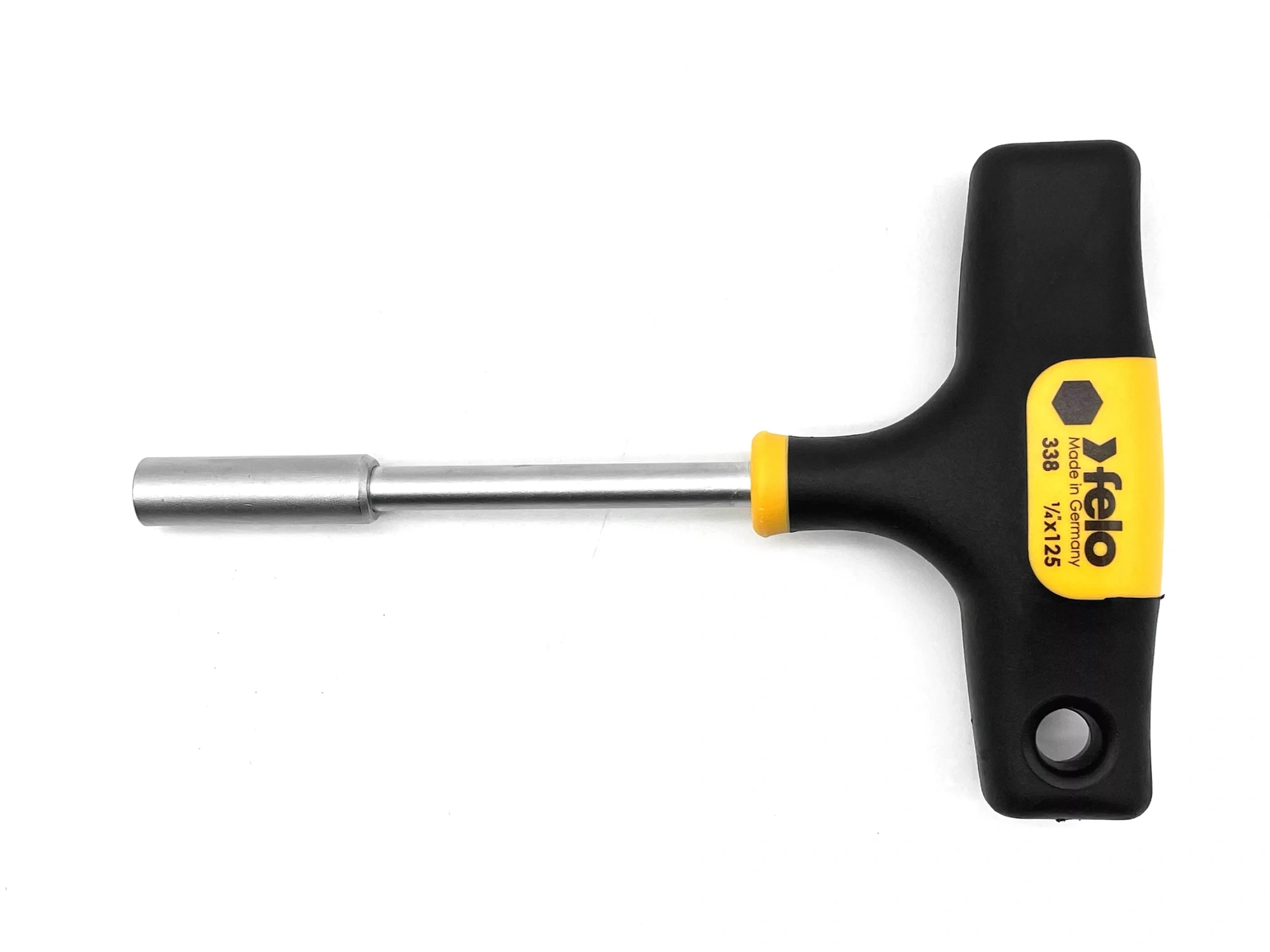 Т-образная отвёртка под биты 1/4" х 125 серия 338 FELO 338 125 60