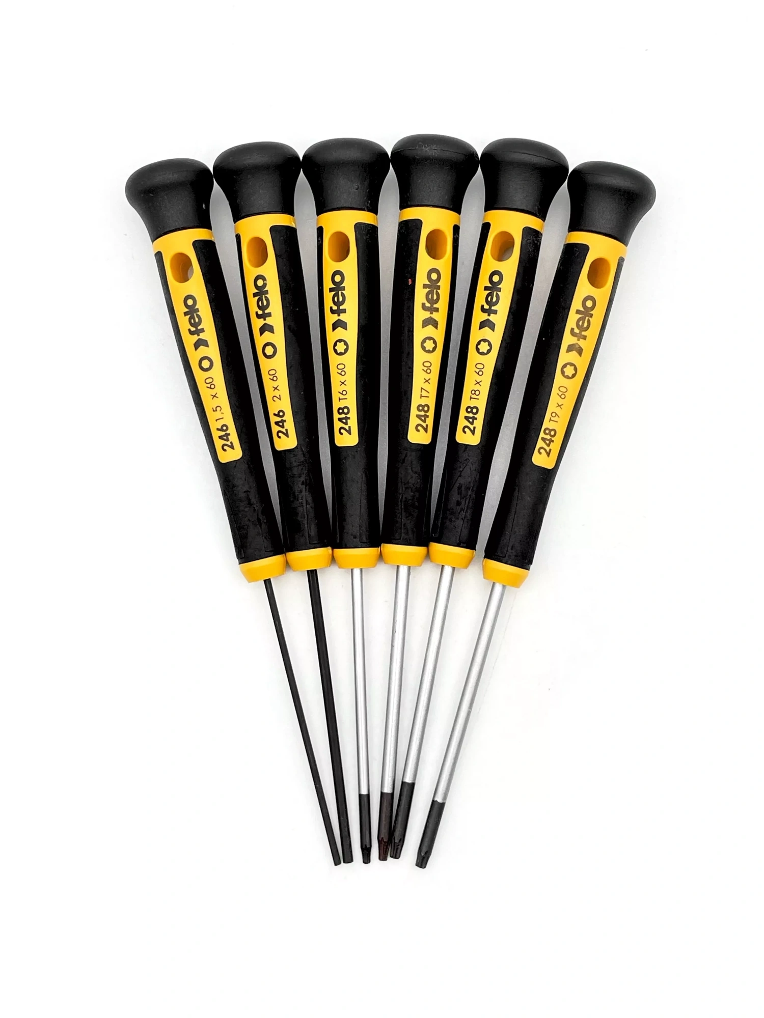 Felo Набор отверток для точных работ Tx/HEX в кейсе, 6 шт 24896166