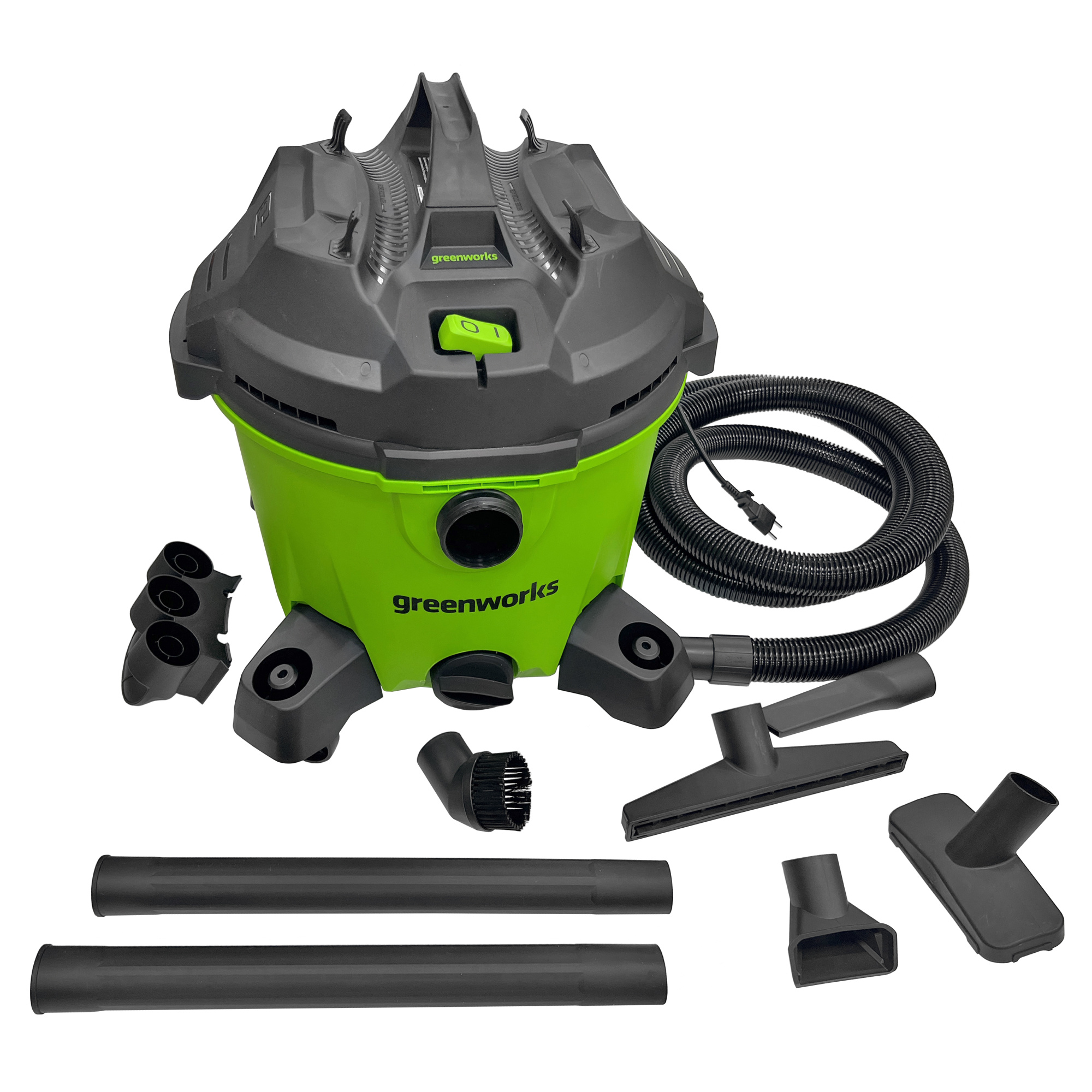 Пылесос строительный электрический 1300 Вт Greenworks 220V G120WDV 4701207