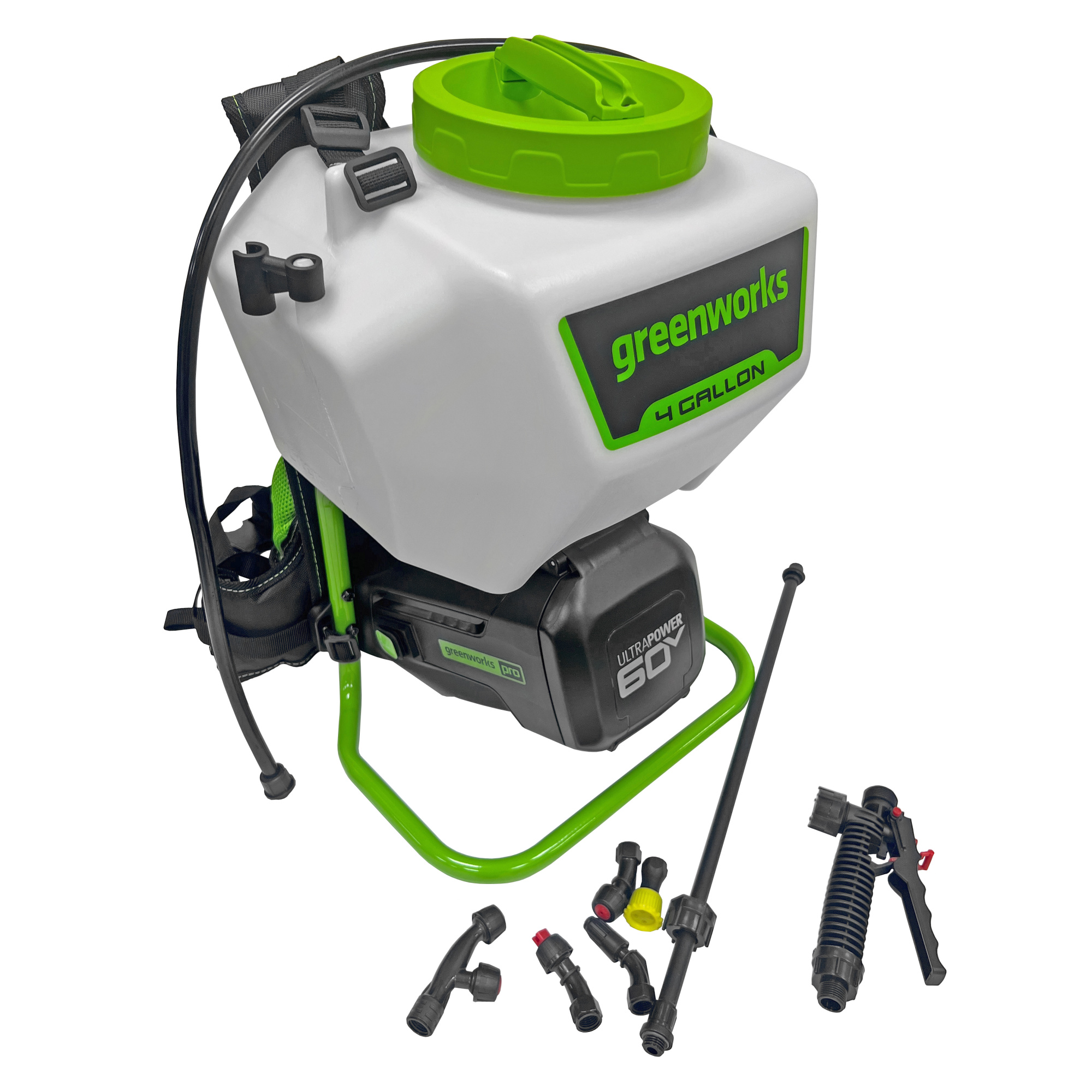 Опрыскиватель садовый аккумуляторный Greenworks 60V GW-BPS60 5300107, без АКБ и ЗУ