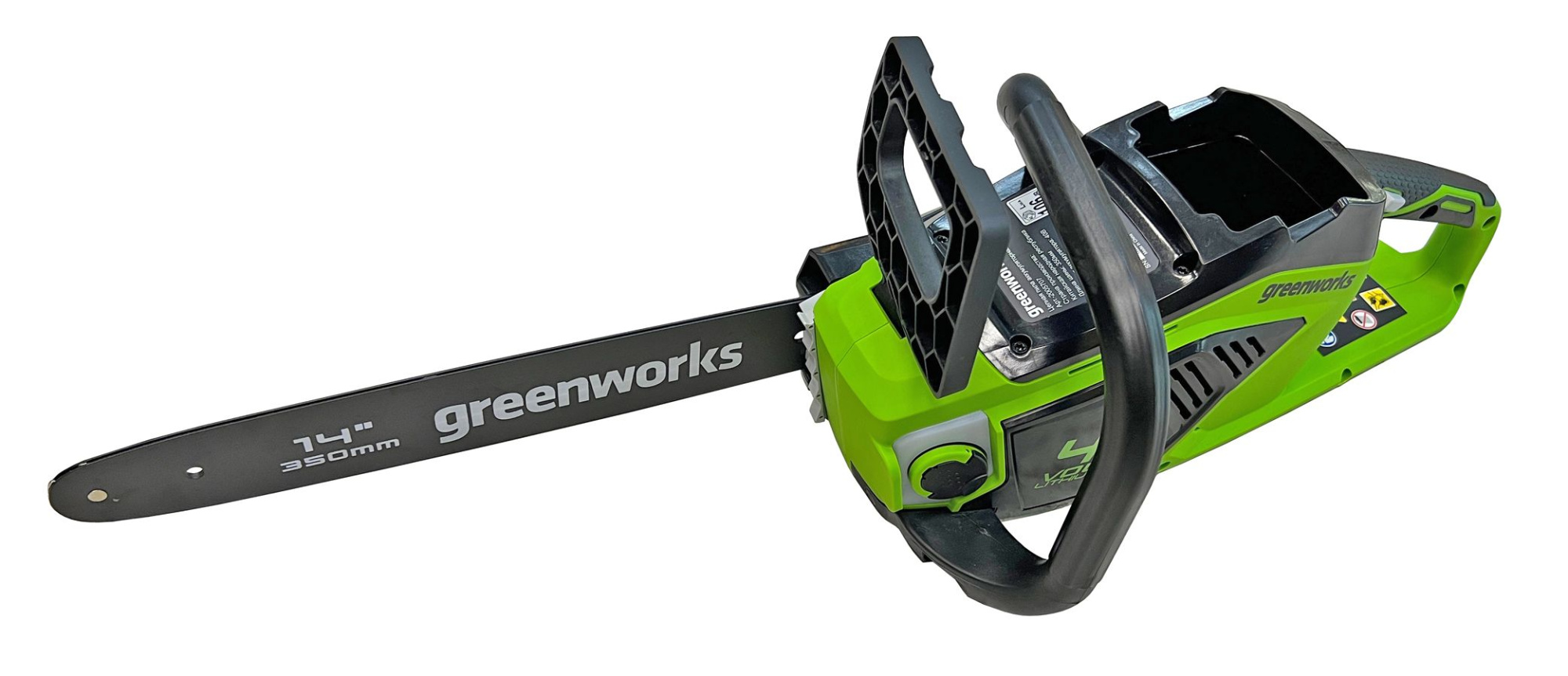 Пила аккумуляторная цепная Greenworks 35 см 40V GD40CS15 2005707, до 1,5 кВт, бесщёточная, без АКБ и ЗУ