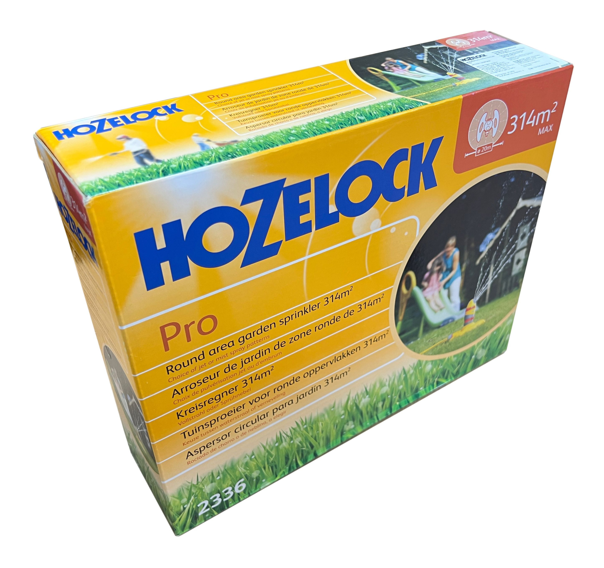 Дождеватель-ороситель HoZelock 2336 Pro спринклерный круговой 314 кв.м 2 режима