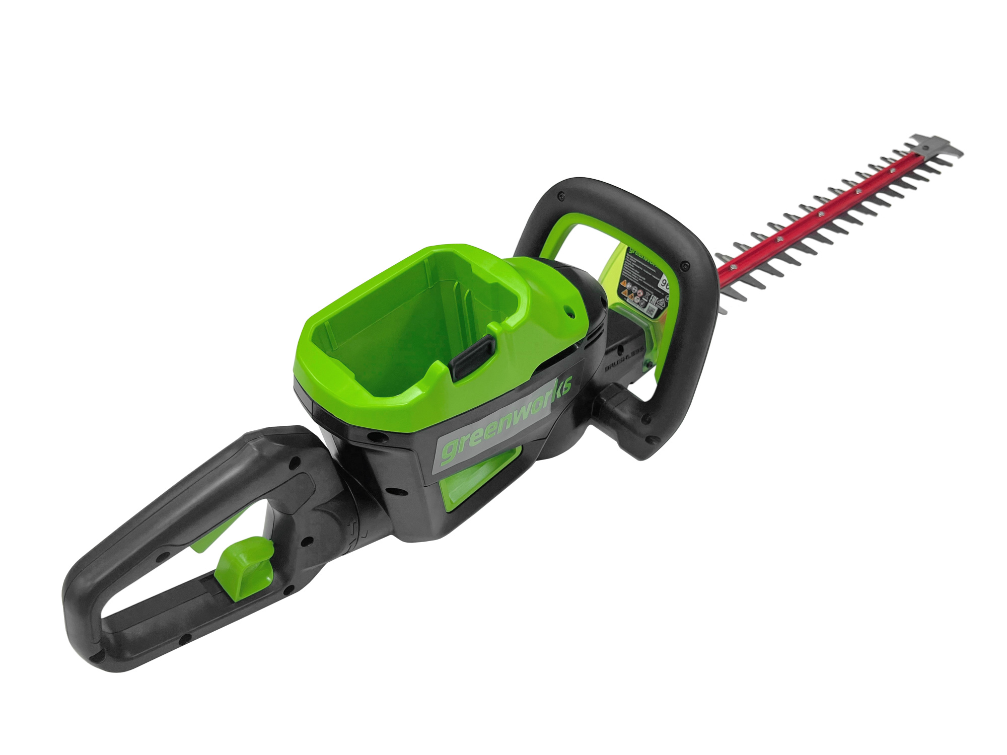 Кусторез аккумуляторный 66 см Greenworks 60V GD60HT66 2206507, бесщеточный, без АКБ и ЗУ