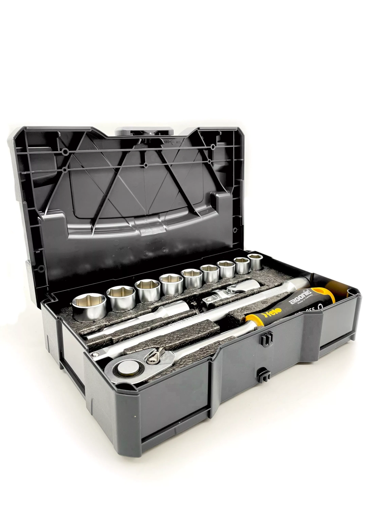 Felo Набор метрических головок с удлиненной трещоткой Ergonic в кейсе, 13шт 05681318