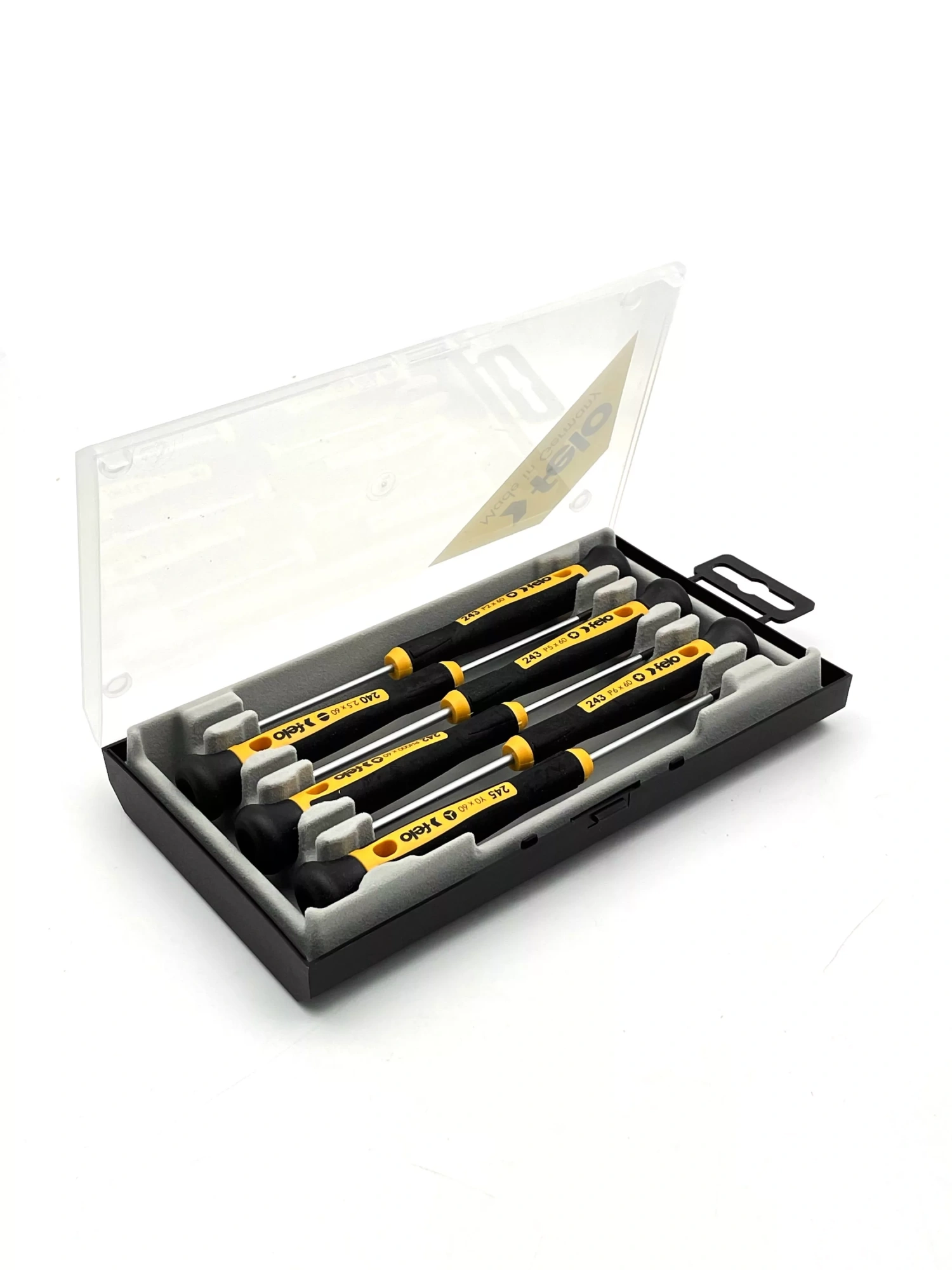 Felo Набор отверток для точных работ SL/PH/P/Y в кейсе, 6 шт 24396166